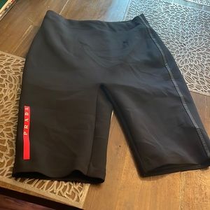 Prada bike shorts , size small